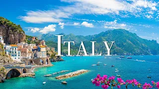 Italy 4K Amazing Nature - Beautiful Piano Music, Relaxing Music for Studying, Sleep or Relaxation