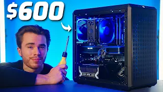 The BEST 👑 $600 Budget Gaming PC ⚡ Build Guide 2024