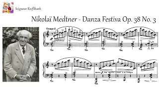 Medtner - Forgotten Melodies Op. 38 No. 3 "Danza Festiva" (Lugansky, Medtner)