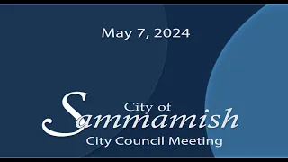 May 7, 2024 - City Council Meeting