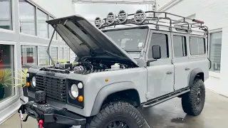 1996 Land Rover Defender 110 Driving & Walkaround