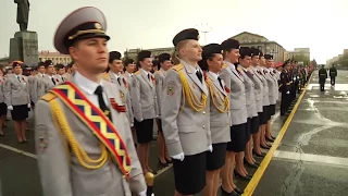 Полицейские Красноярья приняли участие в праздновании Дня Победы