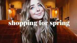Shopping For Spring | Clothing & Storage