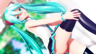 【MMD】YYB式初音ミクで こっち向いてBaby【4K】