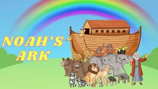 Noah's Ark | Bible stories for kids|Cartoon Christian movie|