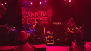 Cannibal Corpse live at O2 kentish town London 2018