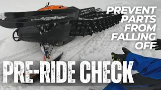 Multi-Point Sled Check  Do This Before Every Ride