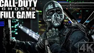 CALL OF DUTY GHOSTS Gameplay Walkthrough - Campaign Full Game [4K 60FPS] - No Commentary