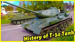 Legendary Soviet Heavy Tank. History of T-34 Tank. Best Soviet Military Vehicles