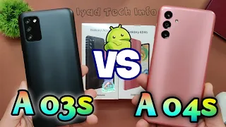 - Samsung A04s VS Samsung A03s مقارنة الجديد و القديم من سامسونج -