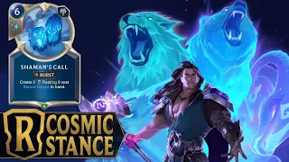 Cosmic Stance - Udyr , Taric & Pantheon Deck - Legends of Runeterra A Curious Journey