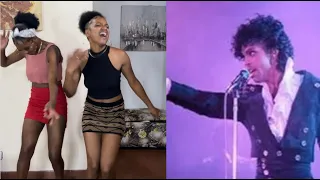 Afro girls get exposed to Prince And The Revolution - The Beautiful Ones @BisscuteReacts @AsiaandBJ