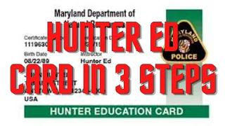 How to meet Maryland Hunter Safety Education requirement