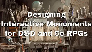Interactive Monuments in 5e D&D games #dnd #lazydm #dmtips