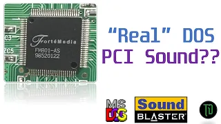 ForteMedia FM801 - Real-mode MS-DOS PCI sound card. Is it an alternative to ESS Solo-1 ?