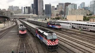 Railfanning Union Station Chicago, IL During Rush Hour