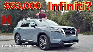 2023 Nissan Pathfinder Platinum is it an Infiniti QX60 :All Specs & Test Drive