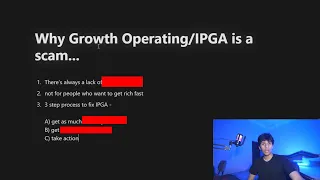 Why Growth Operating/IPGA is a scam...