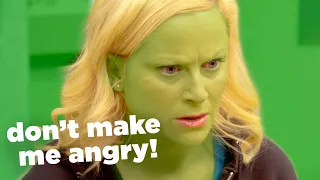 Leslie being She-Hulk for 4 minutes straight | Parks and Recreation