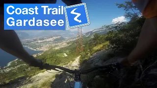 MTB Coast Trail Gardasee mit GPS Daten