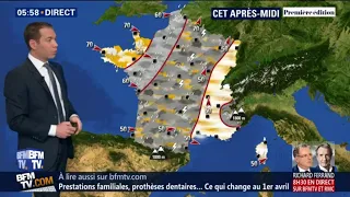 De la pluie et des températures en baisse attendues ce mardi après-midi