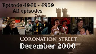 Coronation Street - December 2000
