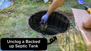 How to Unclog a Septic Tank