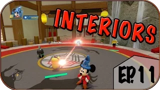 DOJO ROOM! SIDEKICK BATTLES! - Disney Infinity 3.0 Interiors Funny Moments - Ep. 11