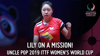 Lily Zhang makes American table tennis history | 2019 ITTF Women's World Cup