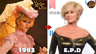 Así lucen los Actores de la Telenovela "Bodas de Odio(1983)" en 2023 - Antes y Despues