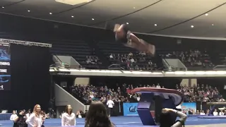 Margzetta Frazier 2019 Vault at Collegiate Challenge 9.825