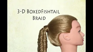 3-D Boxed Fishtail Braid | Braid | Easy Braid | Artistic Hair Designs