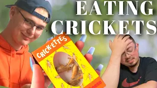 No Chocolate, No lollipop, Just CRICKETS  |  HE ATE 2  |  They ate BUGS!