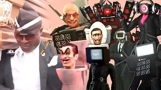 SKIBIDI TOILET - MEGAMIX COFFIN DANCE | TV Woman, Cameraman,  Scientist,Titan Speakerman etc.