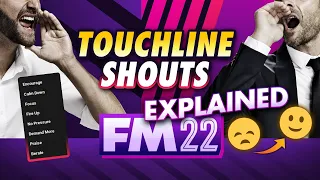 How To Use SHOUTS in FM22 | Football Manager Guide