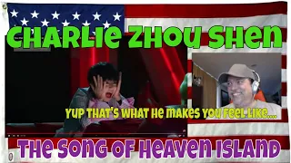 [Charlie Zhou Shen] "The Song Of Heaven Island" Stage Performance! [Who's The Murderer ) REACTION