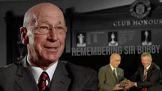 Sir Bobby Charlton in his own words & unseen Sir Alex Ferguson tribute