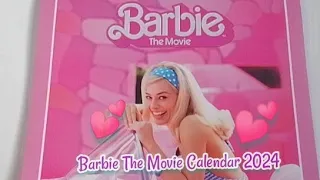 Barbie The Movie Calendar 2024