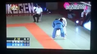 JUDO Legend Toshihiko Koga 古賀 稔彦 (45) vs his son Hayato Koga (15)
