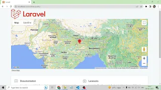 Add Google Map In Laravel, and Show Location Using Latitude and Longitude in Laravel Hindi