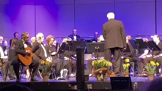 Dennis Costa performing Classical Gas with the Wakefield Concert Band