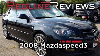 2008 Mazdaspeed3 Review, Walkaround, Exhaust & Test Drive