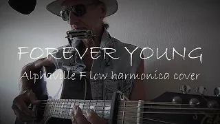 FOREVER YOUNG | Alphaville | F low harmonica cover | + TAB |