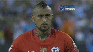 Argentina 0(2) - (4)0 Chile copa america centenario 2016 - tyc sports