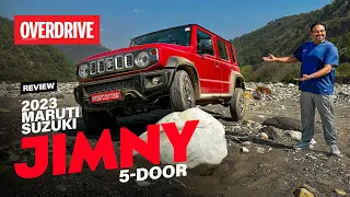 2023 Maruti Suzuki Jimny 5-door review - not your typical sub-20 lakh SUV! | OVERDRIVE