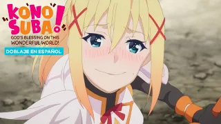 Podrás tener mi cuerpo pero jamás mi corazón | KONOSUBA (doblaje en español)