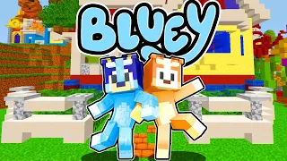 BLUEY Comes To Our World!! [140] | Sonic Survival Adventures | Minecraft