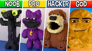 LEGO ALL Famous Meme Characters (MEME COMPILATION №3) : Noob, Pro, HACKER!