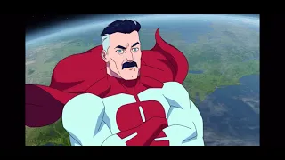 Непобедимый Омнимен остановил метеорит без рук || Invincible HD