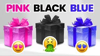 Choose Your Gift! 🎁 Pink, Black or Blue 💗🖤💙